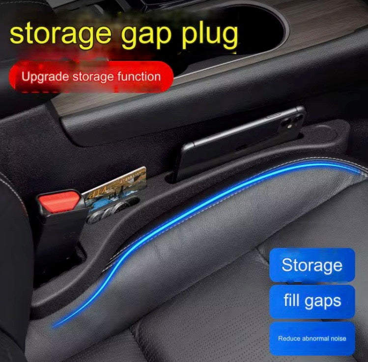 Seat gap filler for car