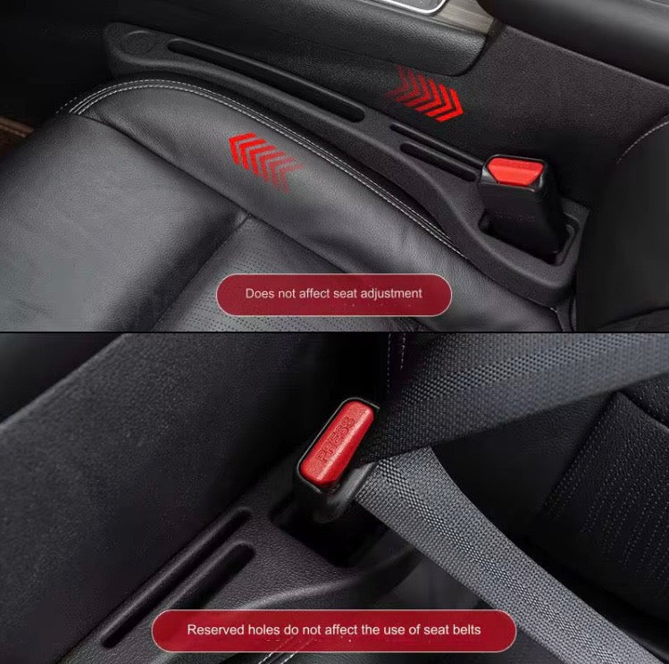 Seat gap filler for car